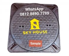 Manhole Cover cast iron type Kotak Dan Bulat
